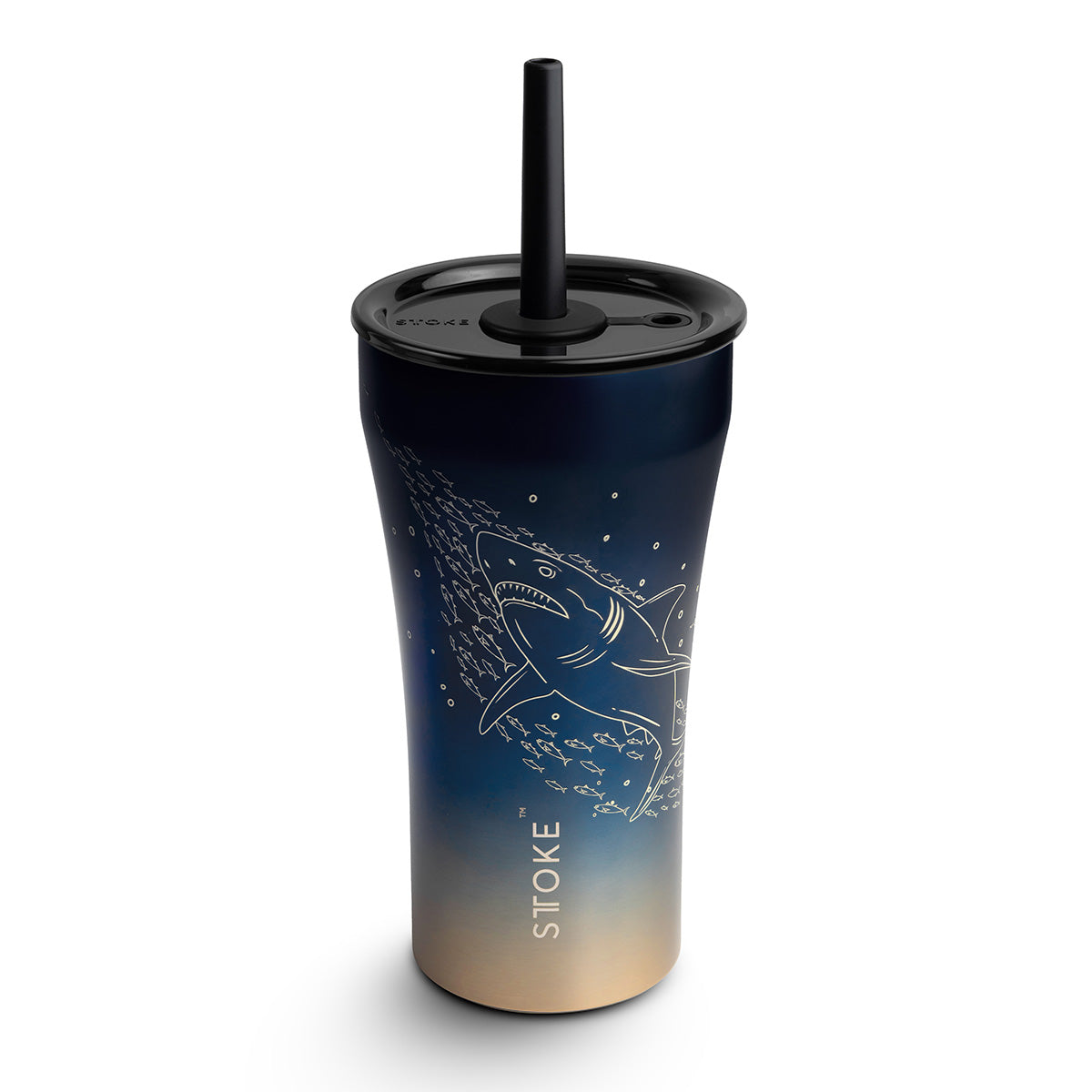 Ocean Series Shark 20oz