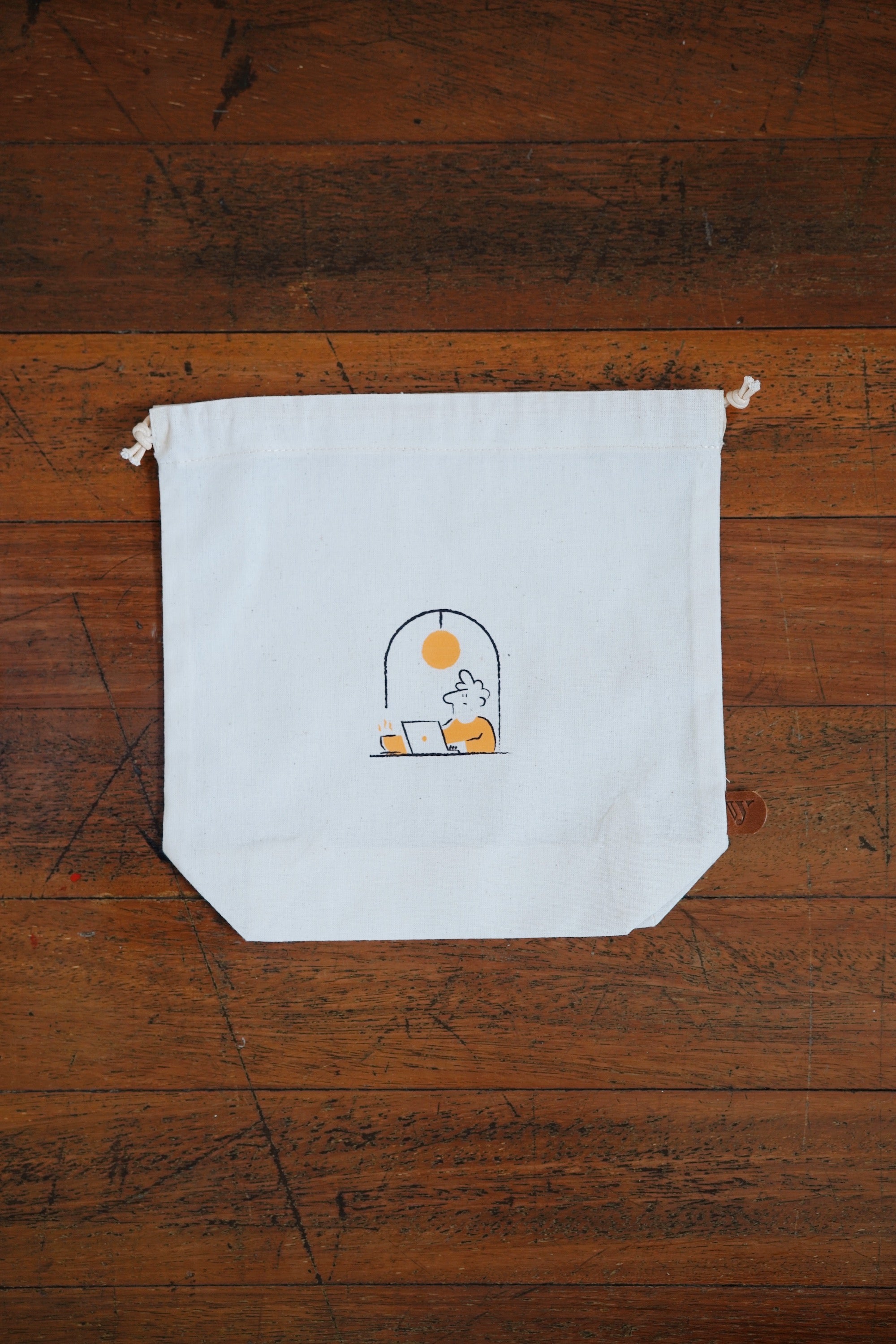 YELLOW STUFF X SHHHH: Pouch