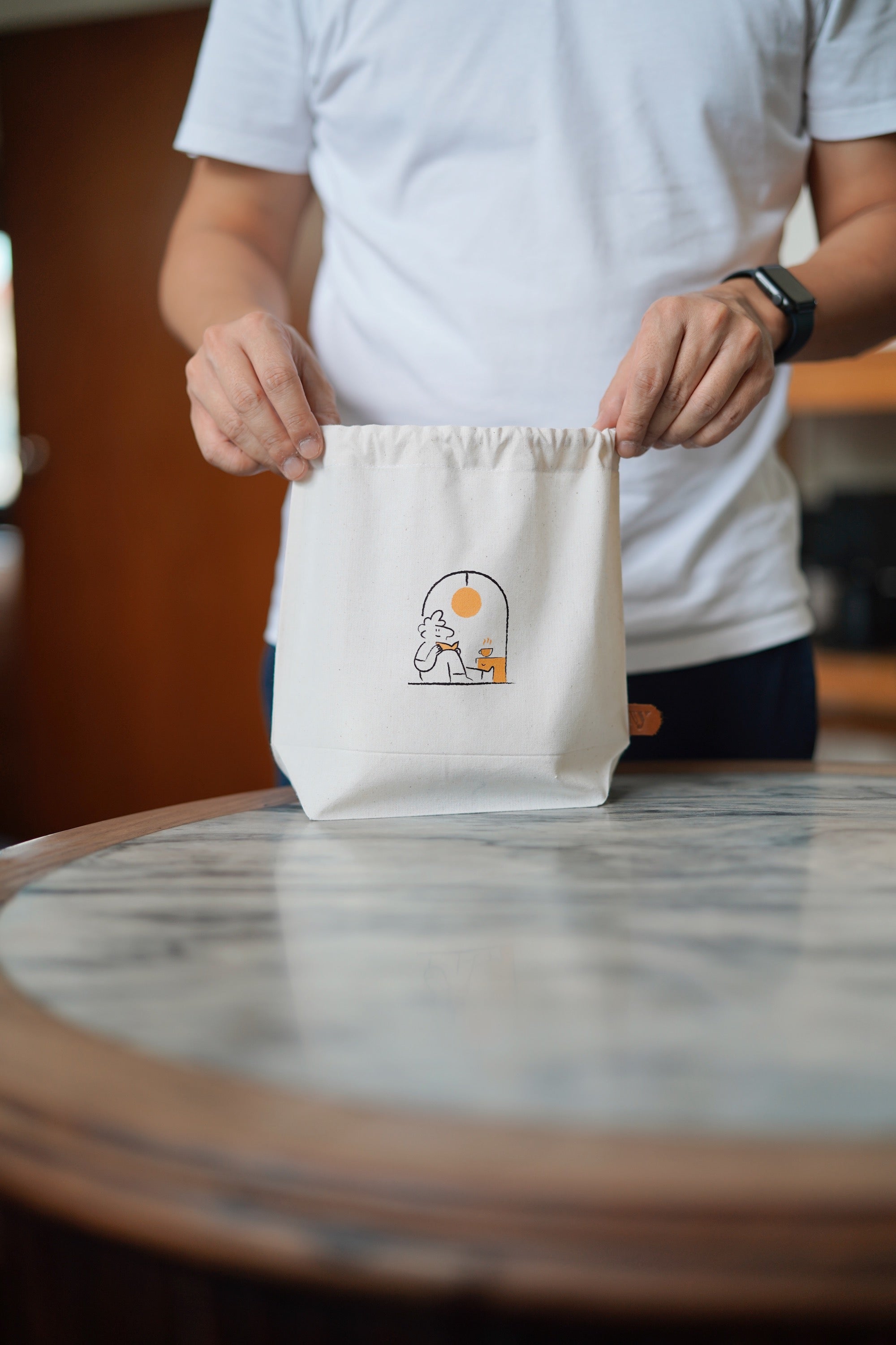 YELLOW STUFF X SHHHH: Pouch