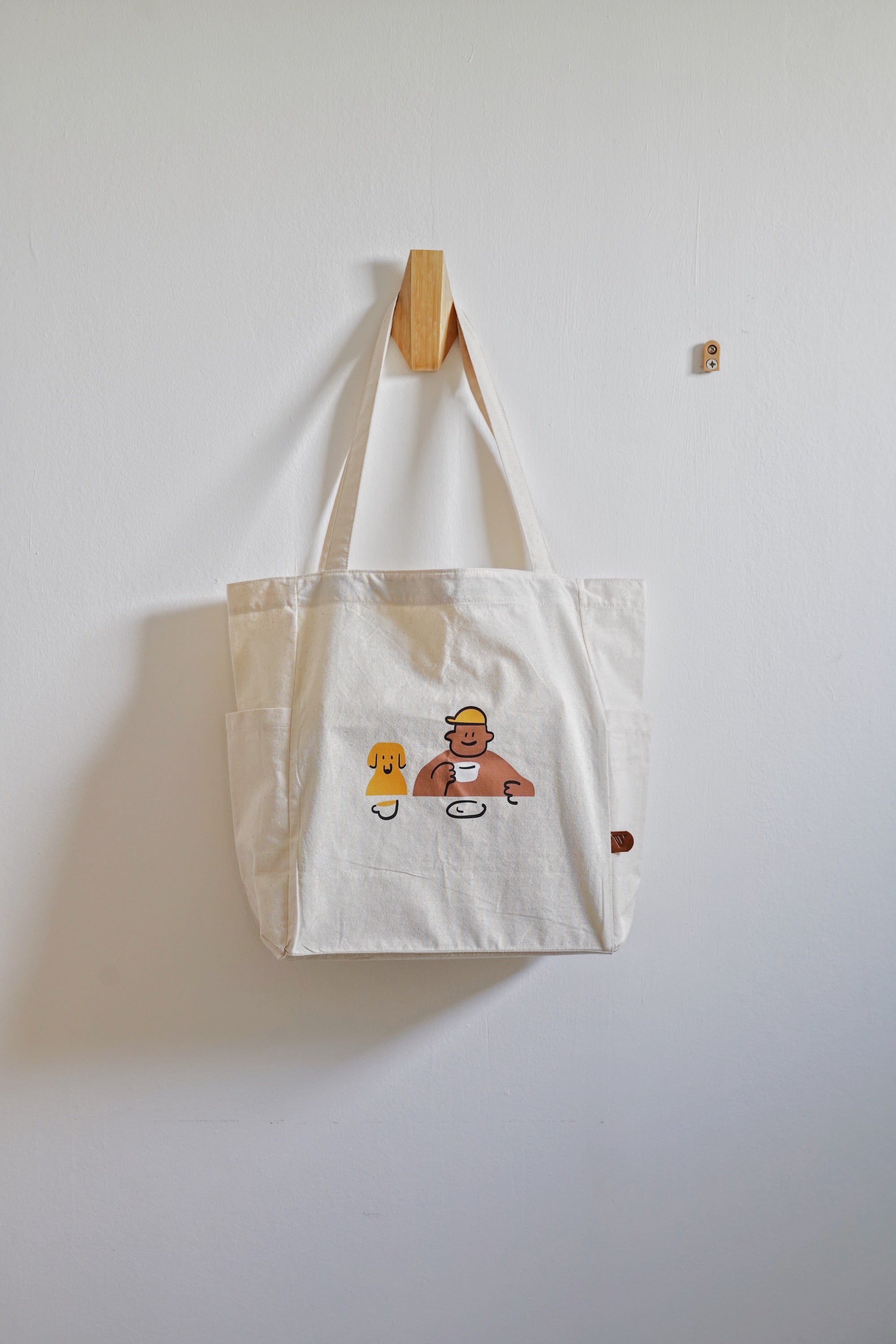 YELLOW STUFF X SHHHH: Tote