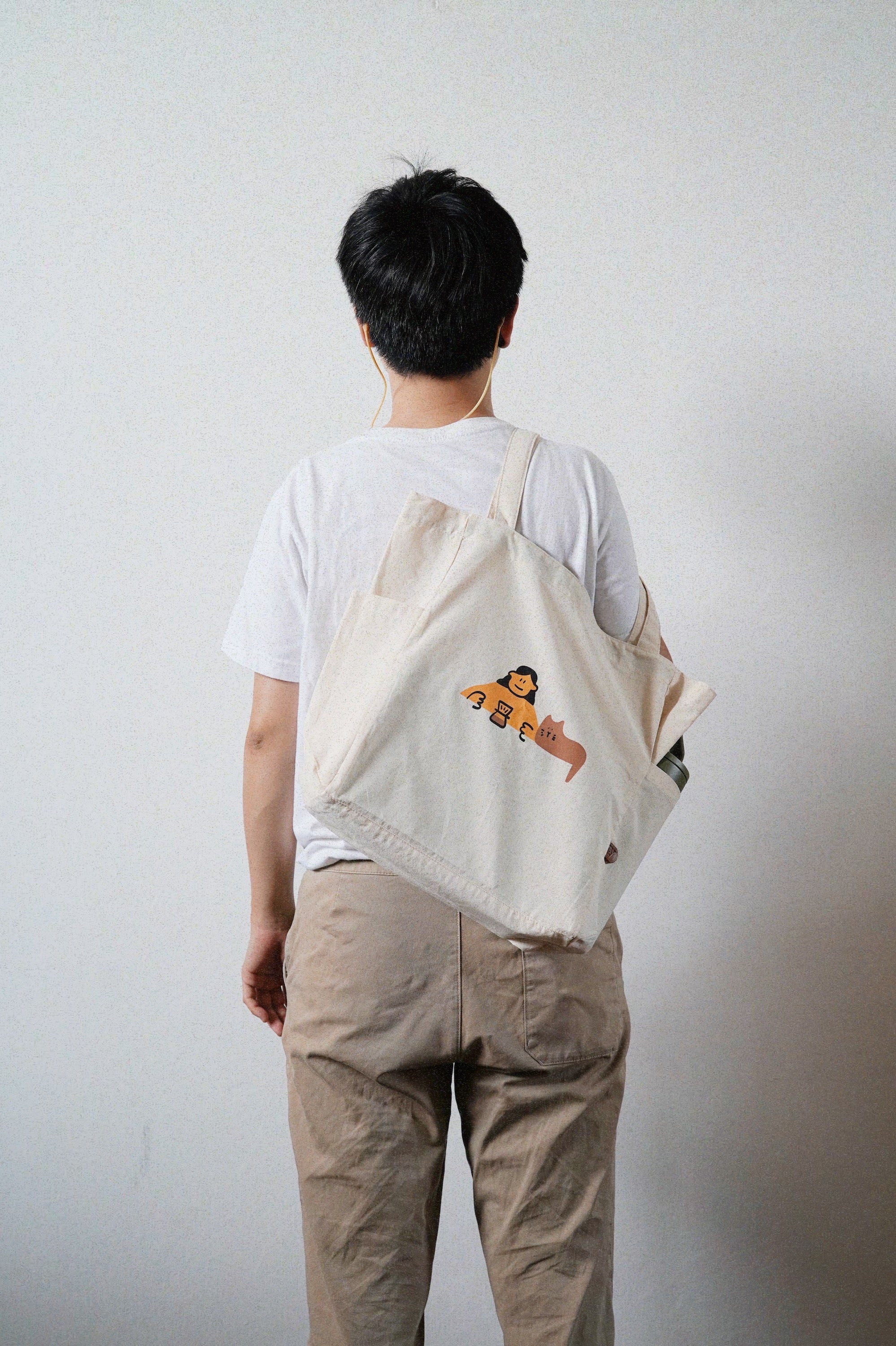 YELLOW STUFF X SHHHH: Tote