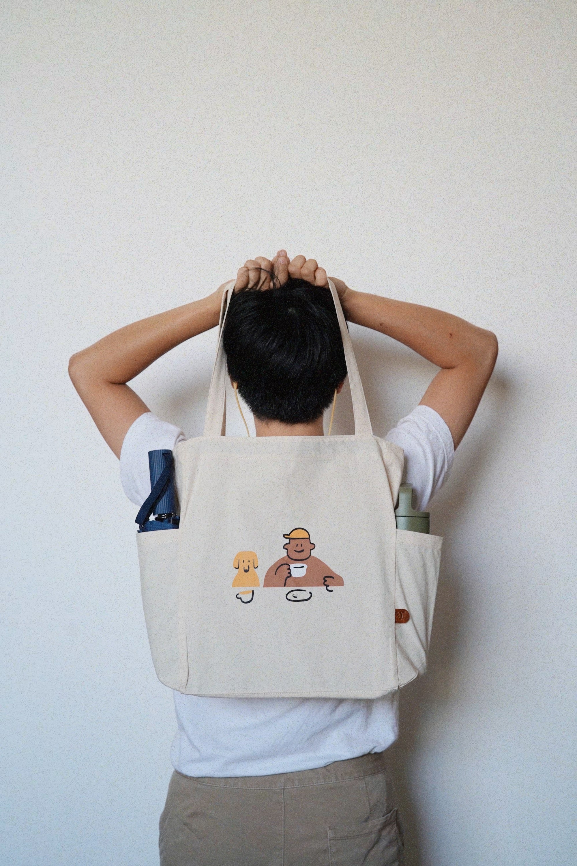 YELLOW STUFF X SHHHH: Tote