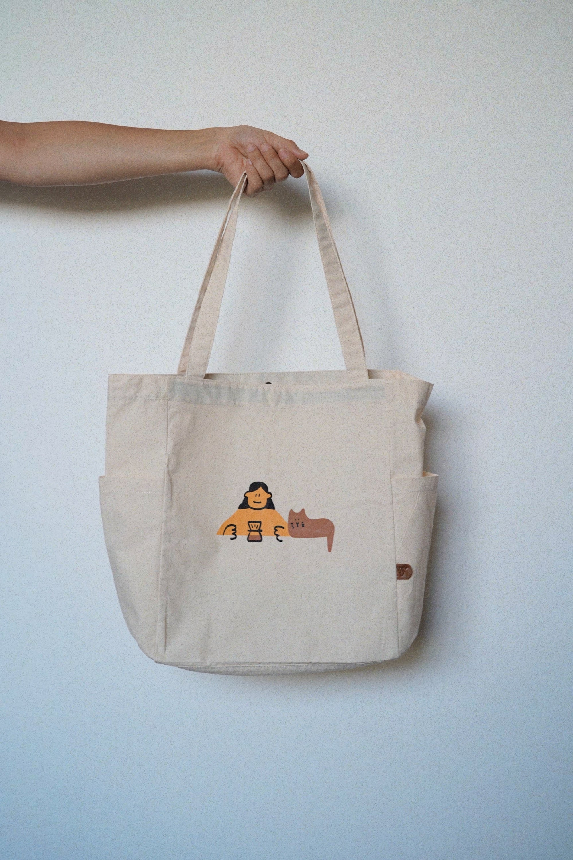 YELLOW STUFF X SHHHH: Tote