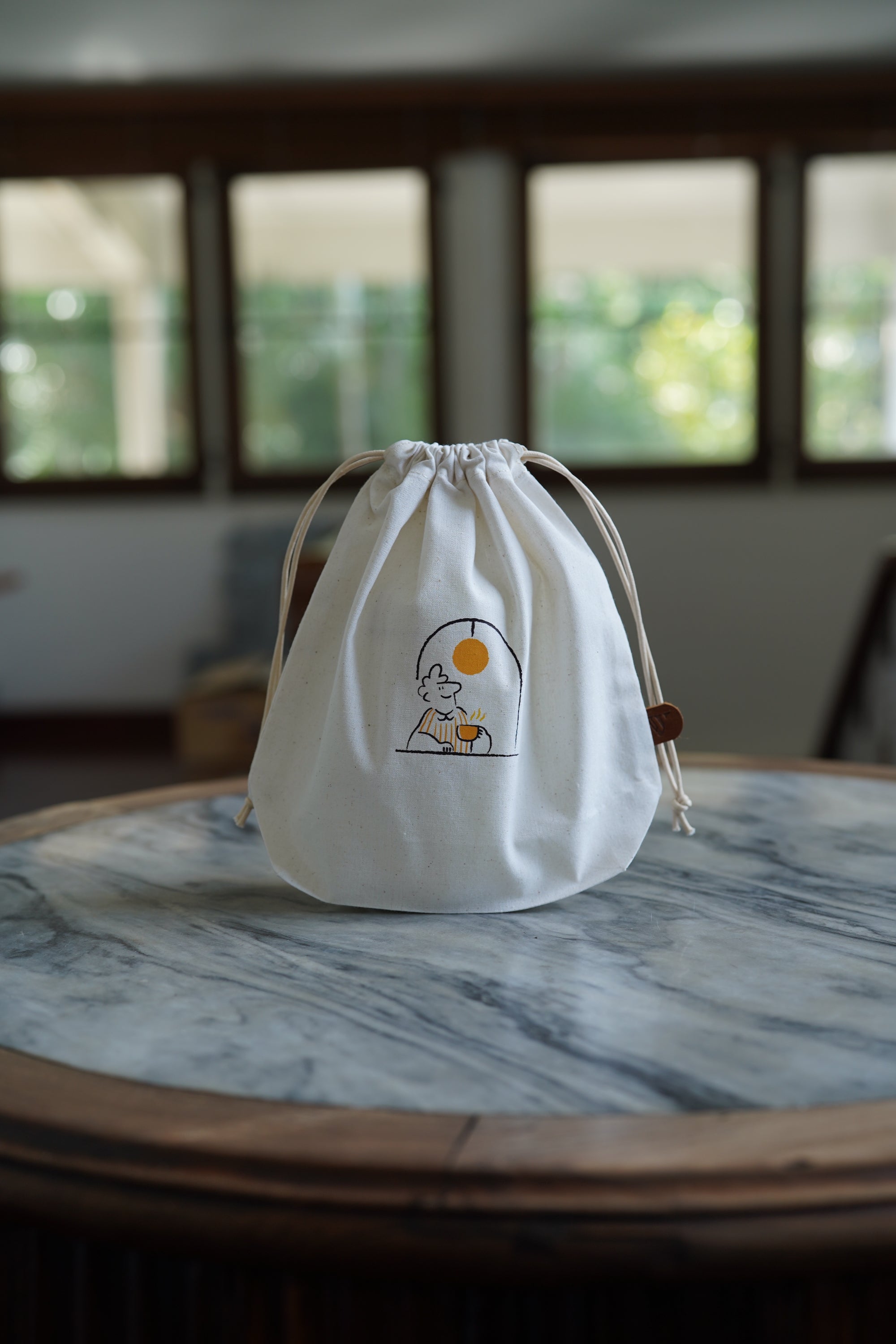 YELLOW STUFF X SHHHH: Pouch