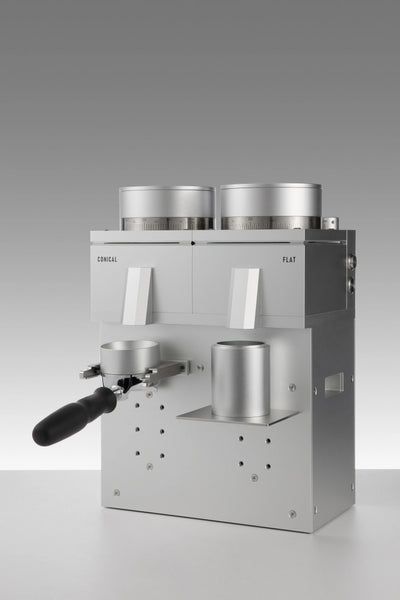 LAGOM GDS silver with portafilter and dosing cup