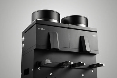 LAGOM GDS in black with twin hoppers and analog controls