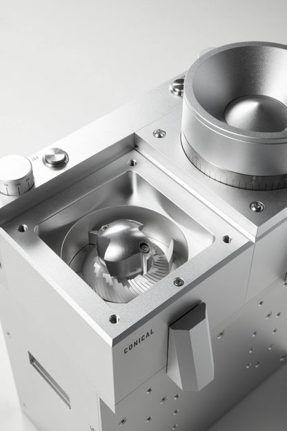 LAGOM GDS open grinding chamber detail