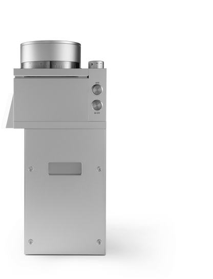 LAGOM GDS silver profile view