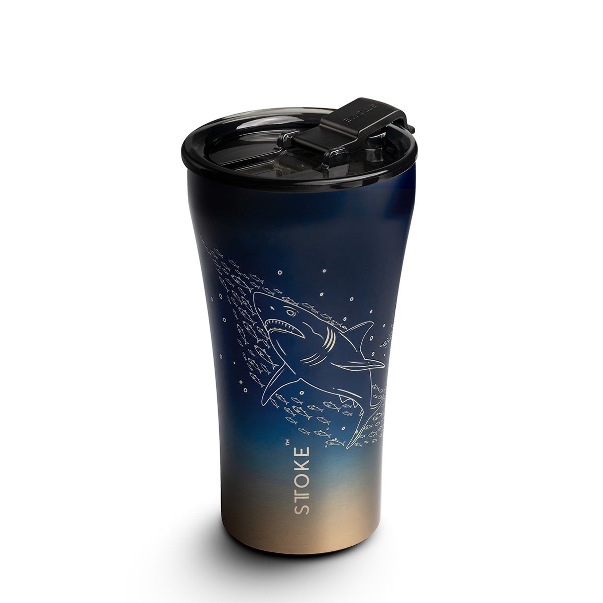 Ocean Series Shark 12oz