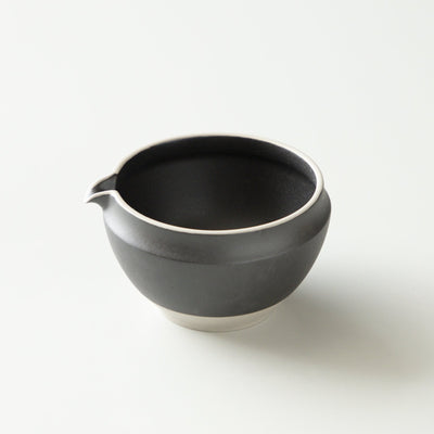 ORIGAMI Katakuchi Matcha Bowl Akatsuki Black