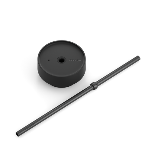 The Cold Lid + Straw